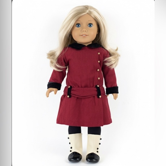 American Girl Doll Blonde Blue Eyes Complete Retired Rebecca Rubin Outfit Bundle